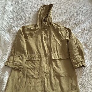 Zara Kids Beige Hooded Jacket